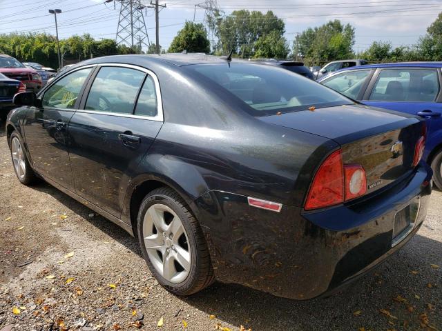 1G1ZG57BX9F220935 - 2009 CHEVROLET MALIBU LS BLACK photo 3