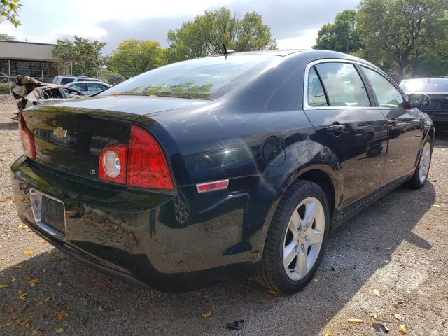 1G1ZG57BX9F220935 - 2009 CHEVROLET MALIBU LS BLACK photo 4