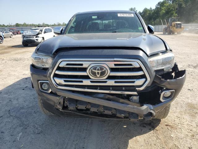 3TMGZ5AN7KM207707 - 2019 TOYOTA TACOMA DOUBLE CAB GRAY photo 5