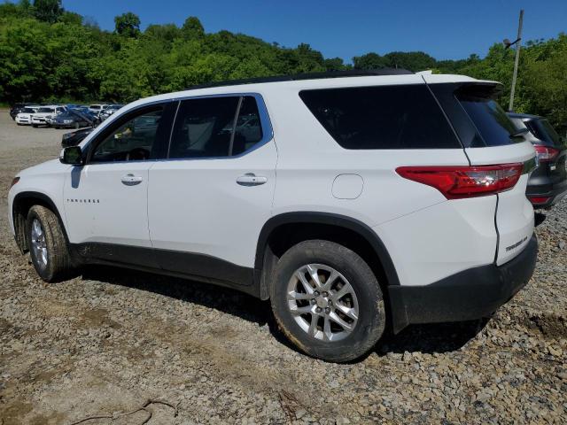 1GNEVGKW1KJ140354 - 2019 CHEVROLET TRAVERSE LT WHITE photo 2