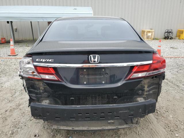 19XFB2F89DE065701 - 2013 HONDA CIVIC EX BLACK photo 6