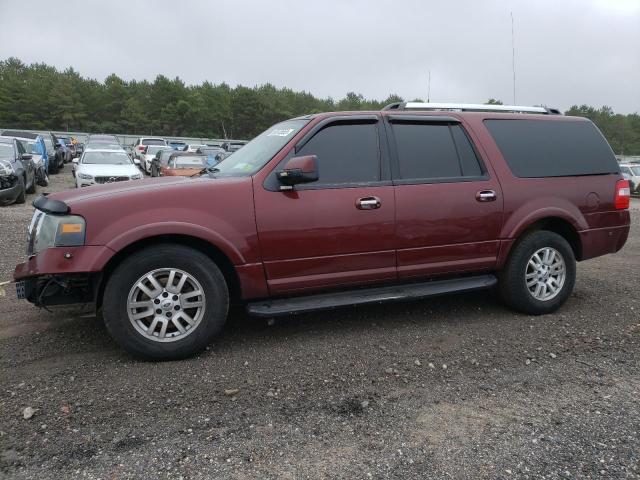 1FMJK2A54CEF51698 - 2012 FORD EXPEDITION EL LIMITED BURGUNDY photo 1