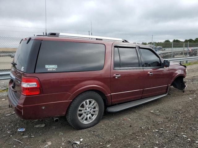 1FMJK2A54CEF51698 - 2012 FORD EXPEDITION EL LIMITED BURGUNDY photo 3