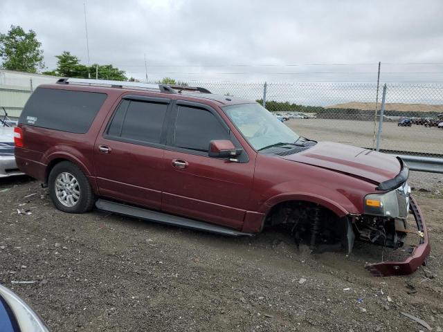 1FMJK2A54CEF51698 - 2012 FORD EXPEDITION EL LIMITED BURGUNDY photo 4