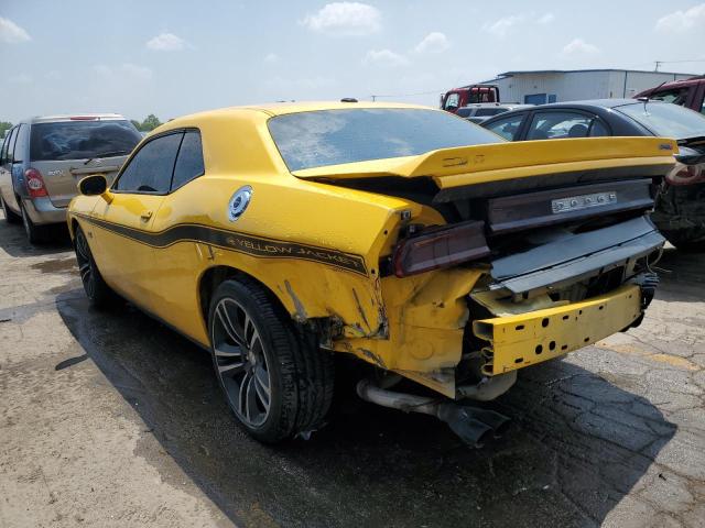 2C3CDYCJ3CH254245 - 2012 DODGE CHALLENGER SRT-8 YELLOW photo 2