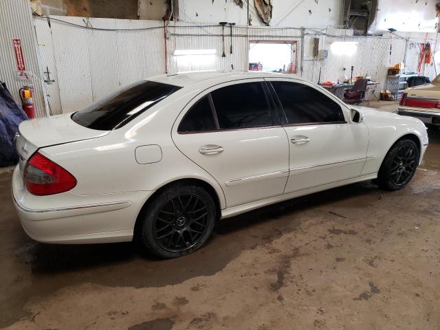 WDBUF90X97B128185 - 2007 MERCEDES-BENZ E 550 4MATIC WHITE photo 3