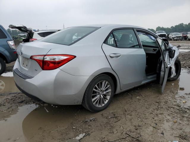 2T1BURHEXFC343236 - 2015 TOYOTA COROLLA L SILVER photo 3