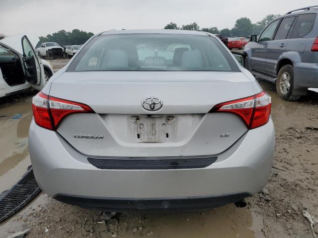 2T1BURHEXFC343236 - 2015 TOYOTA COROLLA L SILVER photo 6