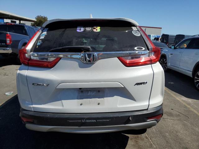 5J6RW2H81KA015917 - 2019 HONDA CR-V EXL WHITE photo 6