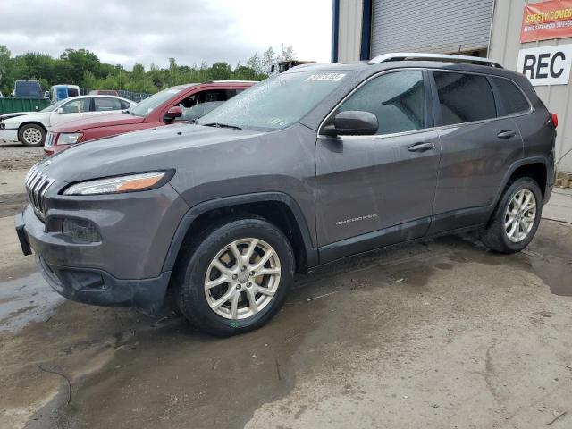 1C4PJMCB6HW668460 - 2017 JEEP CHEROKEE LATITUDE GRAY photo 1