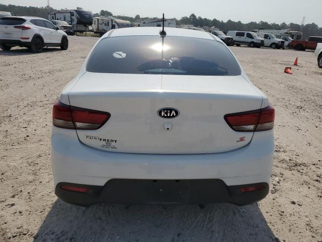 3KPA24AB4KE214103 - 2019 KIA RIO S WHITE photo 6