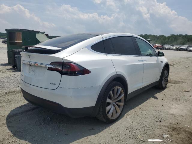 5YJXCBE29HF043552 - 2017 TESLA MODEL X Blanco foto 3