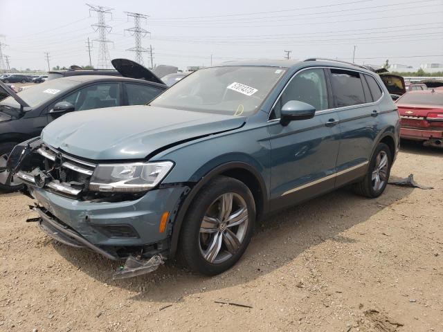 3VV2B7AX9LM072423 - 2020 VOLKSWAGEN TIGUAN SE GREEN photo 1