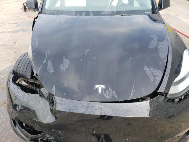 7SAYGDEE2NF367293 - 2022 TESLA MODEL Y Чорний фото 12