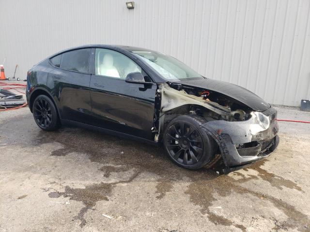 7SAYGDEE2NF367293 - 2022 TESLA MODEL Y Чорний фото 4