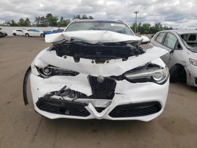 ZASPAKAN7K7C33408 - 2019 ALFA ROMEO STELVIO WHITE photo 5