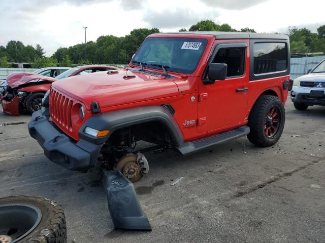 1C4GJXAG6KW645204 - 2019 JEEP WRANGLER SPORT RED photo 1