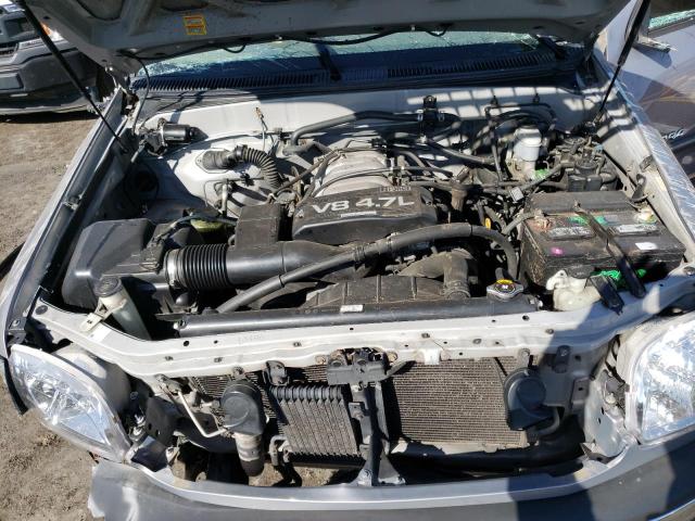 5TBRT34122S288860 - 2002 TOYOTA TUNDRA ACCESS CAB ნაცრისფერი ფოტო 11