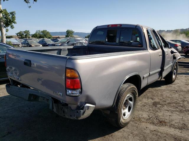 5TBRT34122S288860 - 2002 TOYOTA TUNDRA ACCESS CAB GRAY photo 3