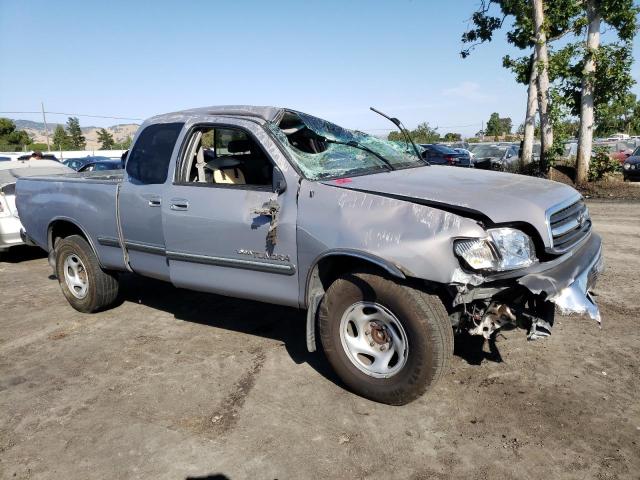 5TBRT34122S288860 - 2002 TOYOTA TUNDRA ACCESS CAB GRAY photo 4