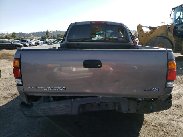 5TBRT34122S288860 - 2002 TOYOTA TUNDRA ACCESS CAB GRAY photo 6