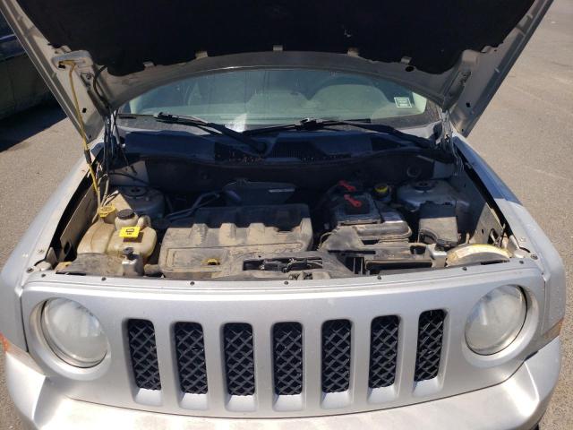 1J4NF2GB8BD129312 - 2011 JEEP PATRIOT SILVER photo 12