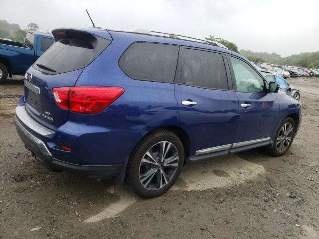 5N1DR2MM1HC632253 - 2017 NISSAN PATHFINDER S BLUE photo 3