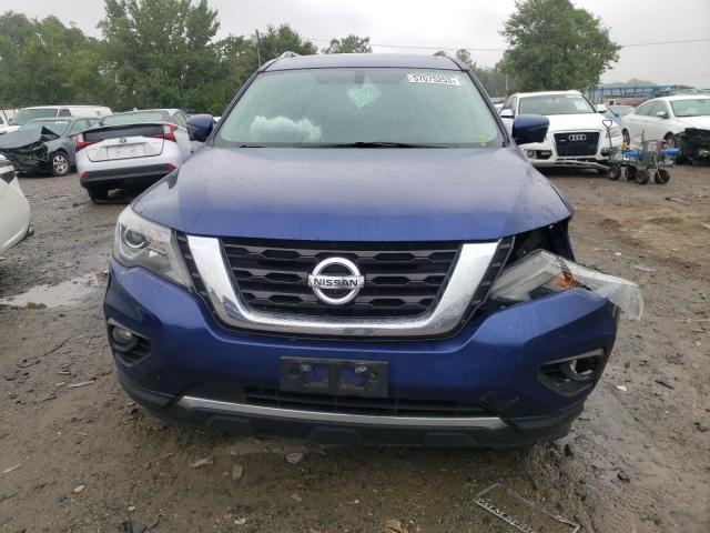 5N1DR2MM1HC632253 - 2017 NISSAN PATHFINDER S BLUE photo 5