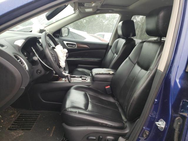 5N1DR2MM1HC632253 - 2017 NISSAN PATHFINDER S BLUE photo 7