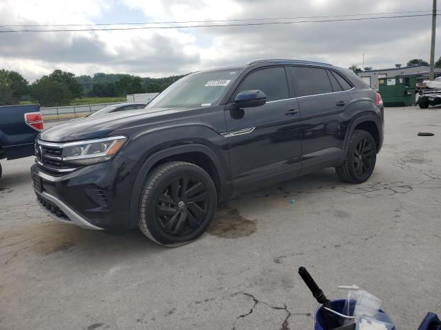 1V2KE2CA5NC220295 - 2022 VOLKSWAGEN ATLAS CROS SE BLACK photo 1
