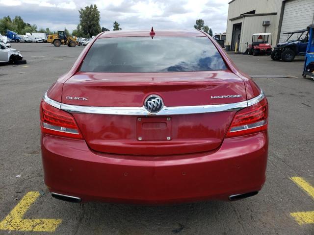 1G4GF5G37EF249924 - 2014 BUICK LACROSSE TOURING RED photo 6