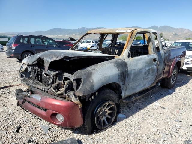 5TBBT441X4S441155 - 2004 TOYOTA TUNDRA ACCESS CAB SR5 BURGUNDY photo 1