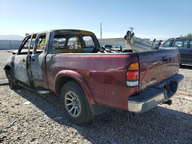 5TBBT441X4S441155 - 2004 TOYOTA TUNDRA ACCESS CAB SR5 BURGUNDY photo 2