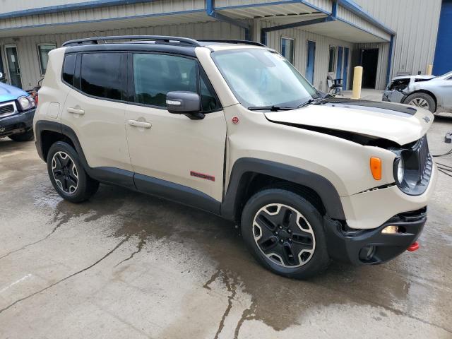 ZACCJBCT0GPC62908 - 2016 JEEP RENEGADE TRAILHAWK TAN photo 4