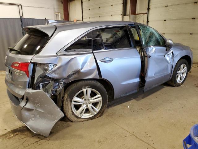 5J8TB4H34FL006180 - 2015 ACURA RDX SILVER photo 3