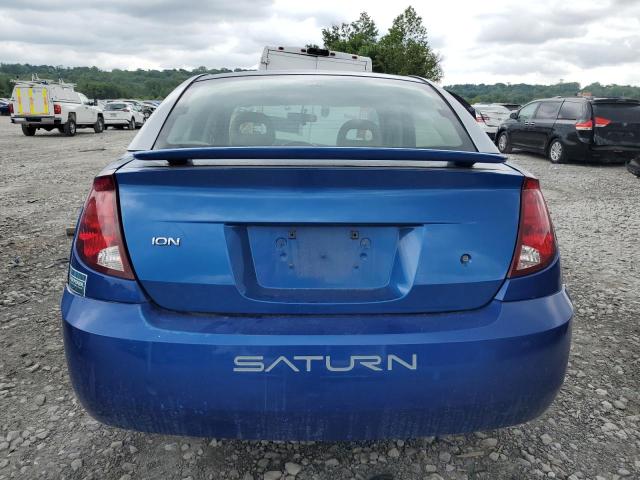 1G8AJ52F84Z117109 - 2004 SATURN ION LEVEL 2 BLUE photo 6