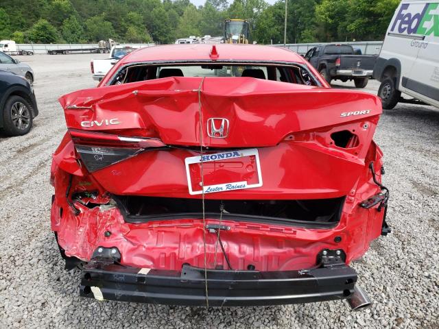 2HGFE2F5XPH527173 - 2023 HONDA CIVIC SPORT 红色 照片 6