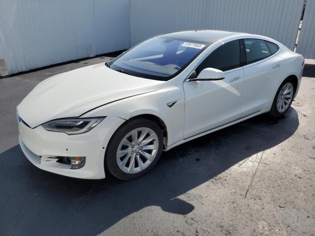 5YJSA1E24JF281793 - 2018 TESLA MODEL S Ağ foto 1