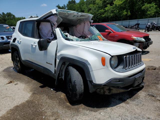 ZACCJAAB1HPG11743 - 2017 JEEP RENEGADE SPORT WHITE photo 4