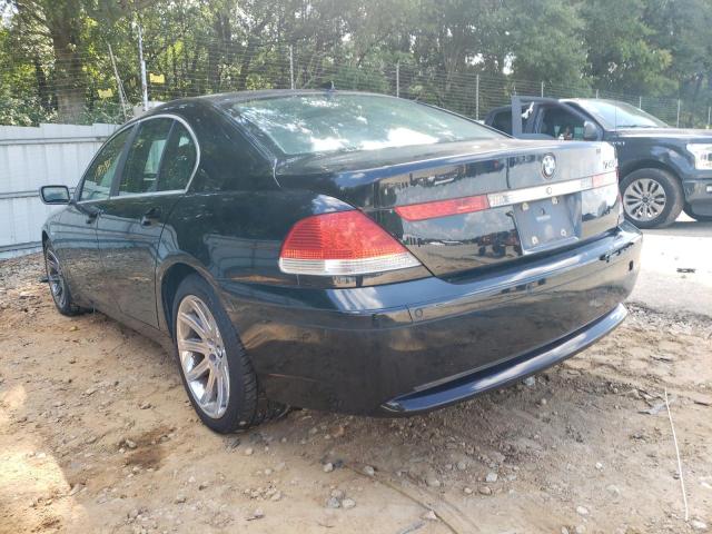 WBAGL63433DP64104 - 2003 BMW 7 SERIES I BLACK photo 3