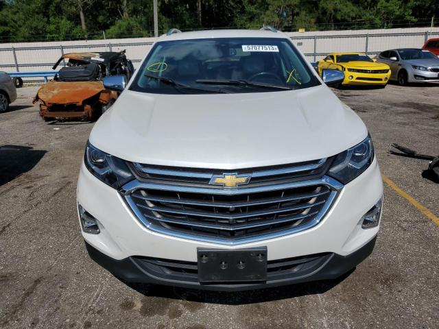 2GNAXMEV0J6345928 - 2018 CHEVROLET EQUINOX PREMIER WHITE photo 5