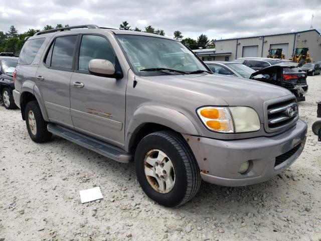 5TDBT48A52S111681 - 2002 TOYOTA SEQUOIA LIMITED GRAY photo 4