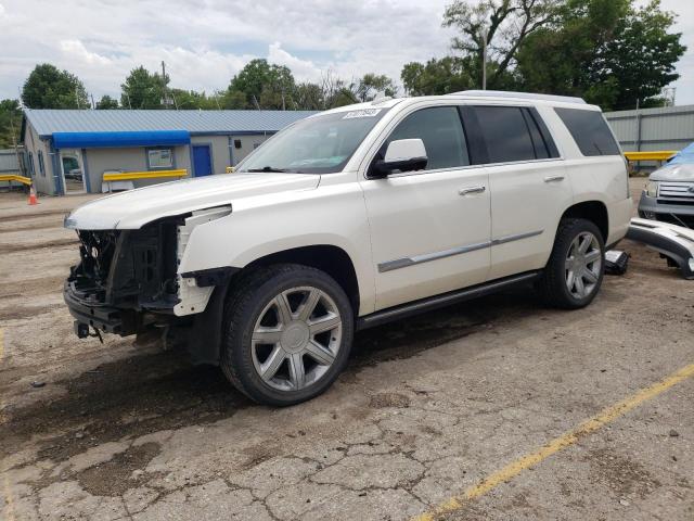 1GYS4NKJ4FR693427 - 2015 CADILLAC ESCALADE PREMIUM WHITE photo 1