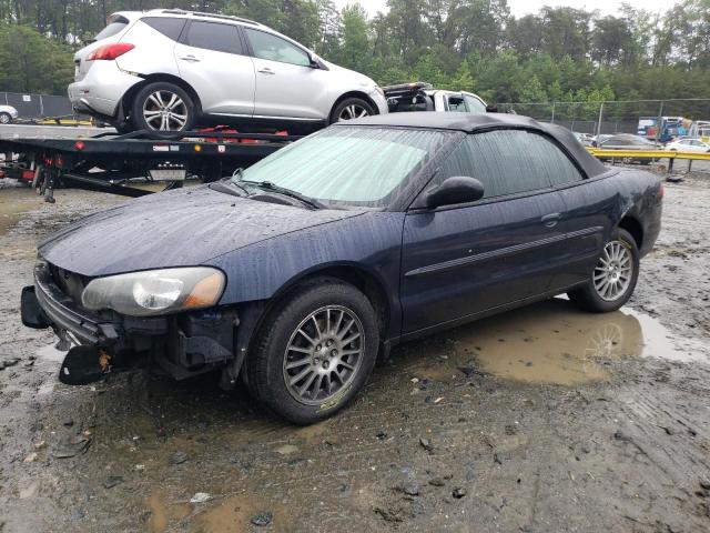 1C3EL55RX4N276751 - 2004 CHRYSLER SEBRING LXI BLUE photo 1