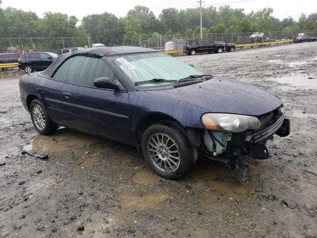 1C3EL55RX4N276751 - 2004 CHRYSLER SEBRING LXI BLUE photo 4