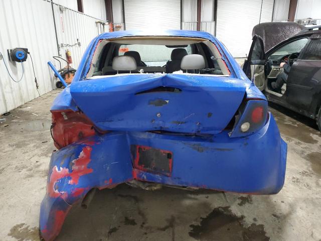 1G1AK55F567672766 - 2006 CHEVROLET COBALT LS BLUE photo 6