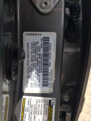 1NXBR32E55Z396107 - 2005 TOYOTA COROLLA CE GRAY photo 13