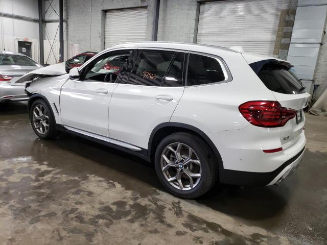 5UXTY5C08L9C51574 - 2020 BMW X3 XDRIVE30I WHITE photo 2