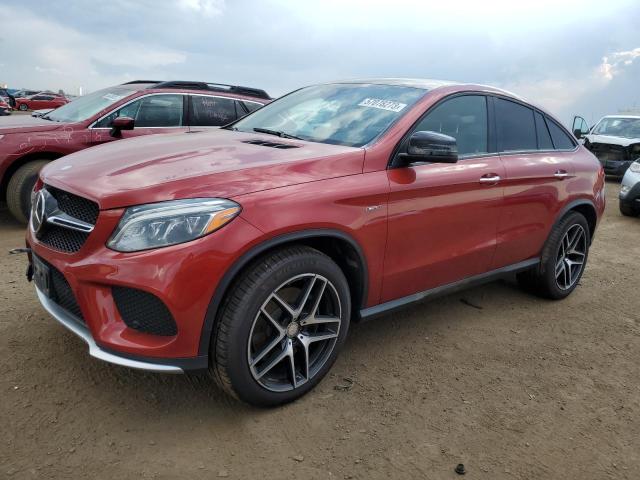 4JGED6EB6GA043863 - 2016 MERCEDES-BENZ GLE COUPE 450 4MATIC RED photo 1