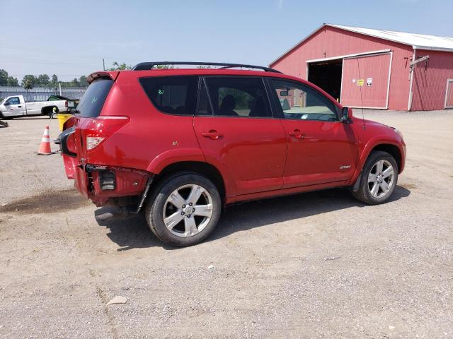 JTMBD32V686083739 - 2008 TOYOTA RAV4 SPORT RED photo 3